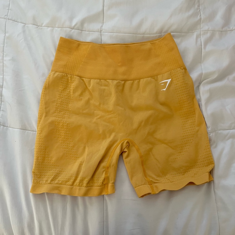 Gymshark Yellow Vital 2.0 Seamless Shorts 💛